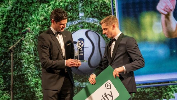 Церемония награждения лучших футболистов Литвы 2018 года - Sputnik Литва