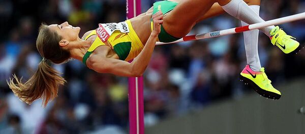 Легкоатлетка из Литвы Айрине Пальшите, архивное фото Легкоатлетка из Литвы Айрине Пальшите, архивное фото - Sputnik Литва