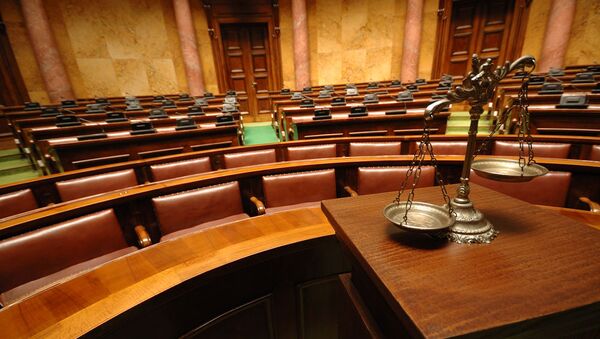 Зал судебных заседаний, архивное фото - Sputnik Lietuva