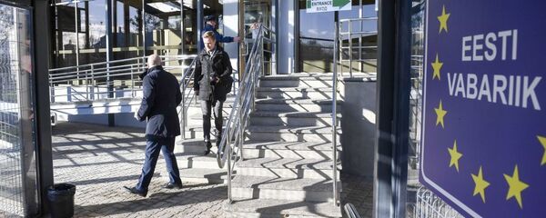 Rusijos ir Estijos pasienio kontrolės punktas Rusijos ir Estijos pasienio kontrolės punktas - Sputnik Lietuva