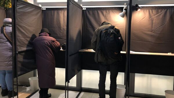 išankstinis balsavimas savivaldos rinkimuose, 2019 m vasario 27 dieną - Sputnik Lietuva