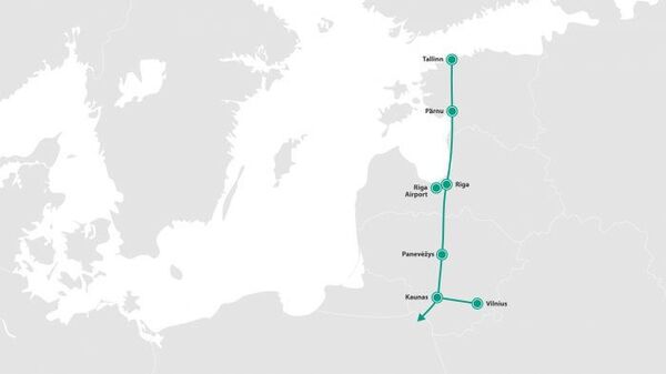Ispanijos įmonė už beveik 7 mln. eurų suprojektuos antrą Rail Baltica liniją Ispanijos įmonė už beveik 7 mln. eurų suprojektuos antrą Rail Baltica liniją - Sputnik Lietuva