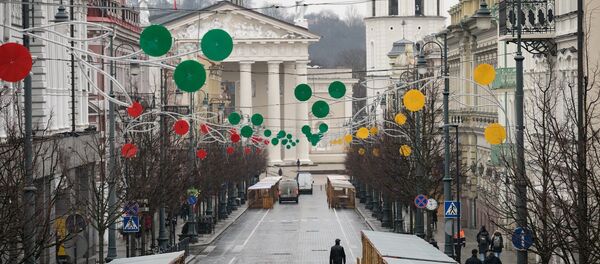 Вильнюс, подготовка к ярмарке Казюкаса, архивное фото - Sputnik Литва