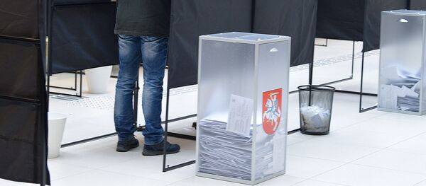 Голосование в Литве, архивное фото - Sputnik Литва