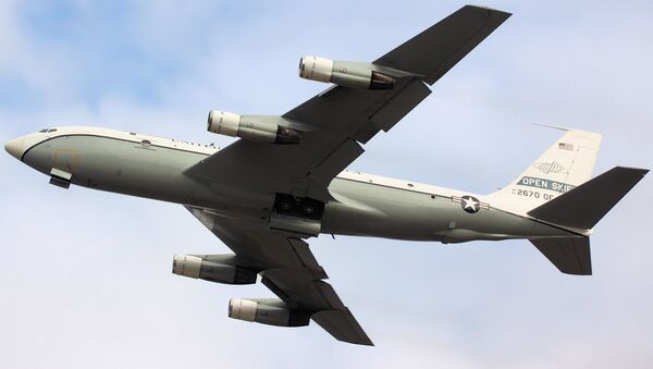 Самолет наблюдения США Boeing OC-135B Open Skies, архивное фото - Sputnik Lietuva