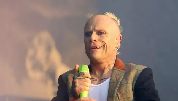 The Prodigy vokalistas Keitas Flintas  - Sputnik Lietuva