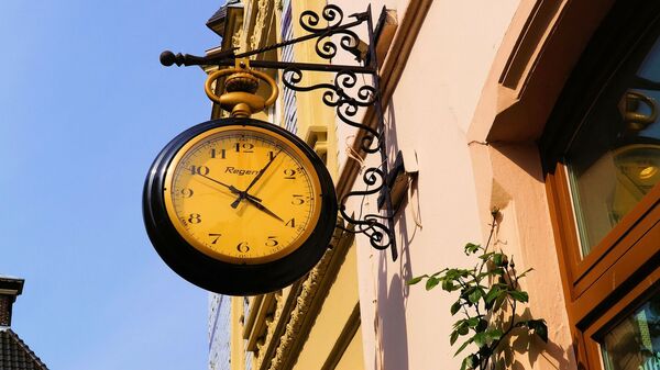 Городские часы, архивное фото - Sputnik Lietuva