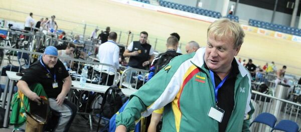 Тренер по велотреку Антанас Якимавичюс, отстраненный за домогательства - Sputnik Литва