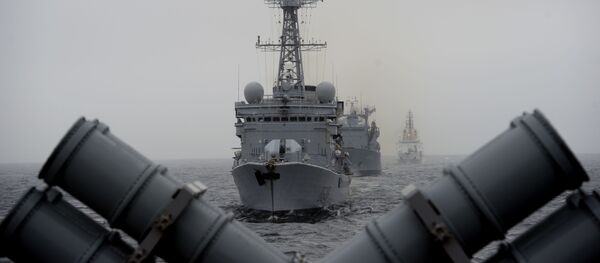 Корабли НАТО в Северном море у берегов Норвегии, архивное фото - Sputnik Lietuva