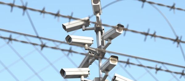 Камеры видеонаблюдения на границе, архивное фото - Sputnik Литва