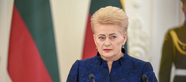 Президент Литвы Даля Грибаускайте, архивное фото - Sputnik Литва