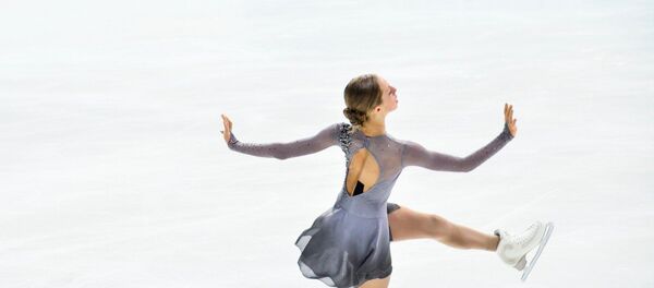 Литовская фигуристка Паулина Раманаускайте, архивное фото - Sputnik Литва
