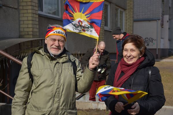 В Вильнюсе прошел митинг в поддержку китайского региона Тибет - Sputnik Литва