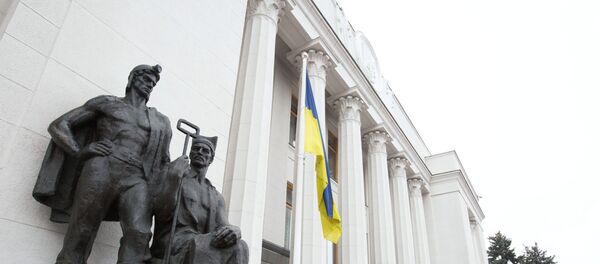 Заседание Верховной рады Украины, архивное фото - Sputnik Литва