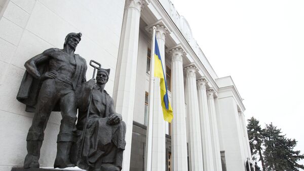 Заседание Верховной рады Украины, архивное фото - Sputnik Lietuva