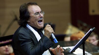 Концерт Альбано Карризи в Москве, архивное фото