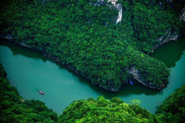 Вид на реку Янцзы в Китае - Sputnik Литва