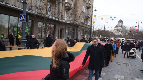 В Литве отметили 29-ю годовщину восстановления независимости - Sputnik Lietuva