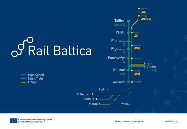 Премьер Эстонии поторопил балтийских министров с реализацией Rail Baltica - Sputnik Литва