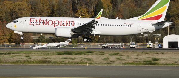 Boeing 737 MAX 8 Ethiopian Airlines, архивное фото Boeing 737 MAX 8 Ethiopian Airlines, архивное фото - Sputnik Lietuva