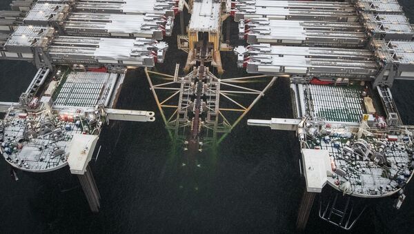 Укладка газопровода в Финском заливе, архивное фото - Sputnik Литва