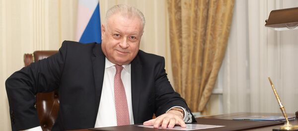 Посол России в Литве Александр Удальцов, архивное фото - Sputnik Литва