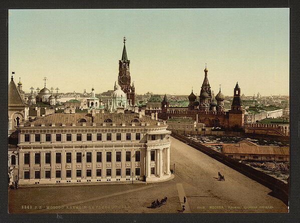 Вид на Москву, одна из первых цветных фотографий России - Sputnik Lietuva