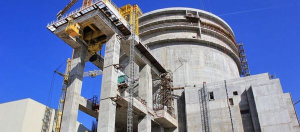 Строительство Белорусской АЭС, архивное фото - Sputnik Литва