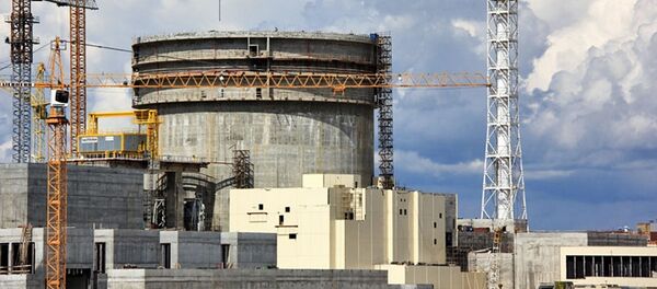 Строительство Белорусской АЭС, архивное фото - Sputnik Литва