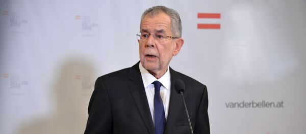 Президент Австрии Александр Ван дер Беллен, архивное фото Президент Австрии Александр Ван дер Беллен, архивное фото - Sputnik Lietuva