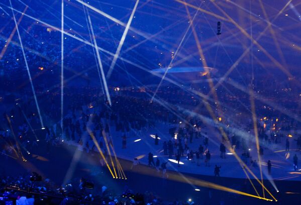 Церемония открытия XXXI летних Олимпийских игр в Рио-де-Жанейро - Sputnik Литва