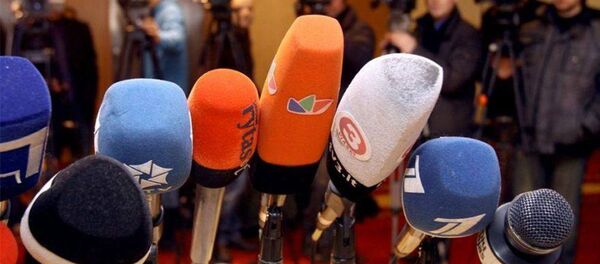 Микрофоны литовских телеканалов - Sputnik Литва