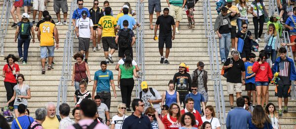 Олимпийский парк в Рио-де-Жанейро Олимпийский парк в Рио-де-Жанейро - Sputnik Литва