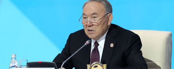 Президент Казахстана Нурсултан Назарбаев, архивное фото - Sputnik Литва