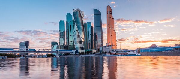 Вид на Москва-Сити, архивное фото Вид на Москва-Сити, архивное фото - Sputnik Литва