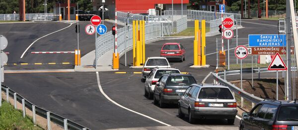 Ramoniškių kontrolės punktas Ramoniškių kontrolės punktas - Sputnik Lietuva