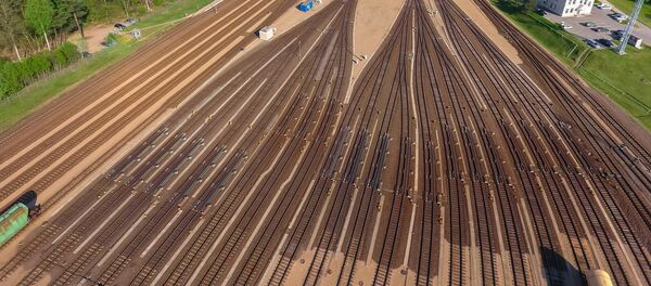 Железная дорога, архивное фото - Sputnik Литва