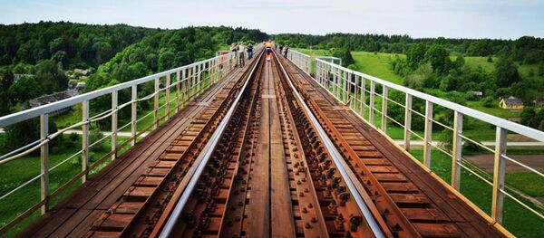 Железная дорога, архивное фото - Sputnik Литва