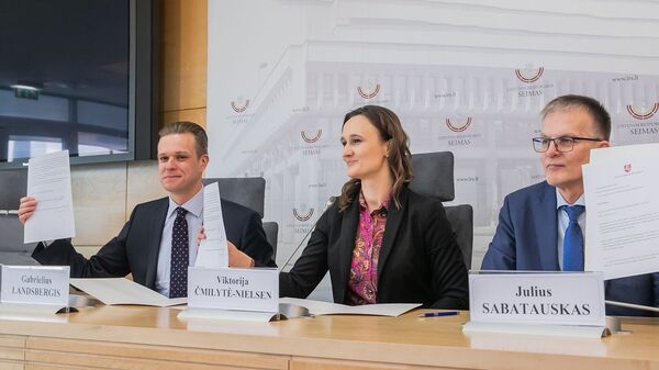 Оппозиционные фракции Сейма Литвы объявили о создании коалиции - Sputnik Литва