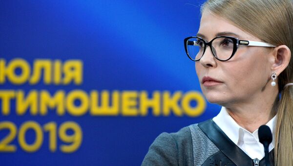 Лидер партии Батькивщина Юлия Тимошенко, архивное фото - Sputnik Lietuva