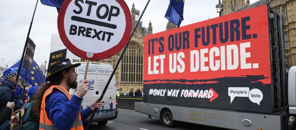 Акция против Brexit в Лондоне - Sputnik Литва