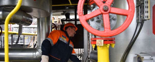 Газодобывающее предприятие компании Укргаздобыча в Стрыйском районе Львовской области, архивное фото - Sputnik Литва