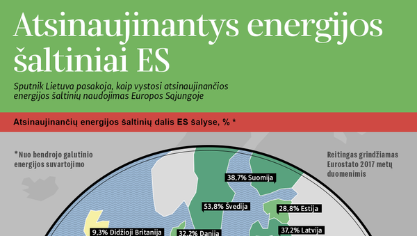 Atsinaujinantys energijos šaltiniai ES - Sputnik Lietuva