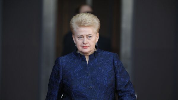 Президент Литвы Даля Грибаускайте, 21 марта 2019 года - Sputnik Литва