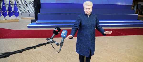 Президент Литвы Даля Грибаускайте, 21 марта 2019 года - Sputnik Литва