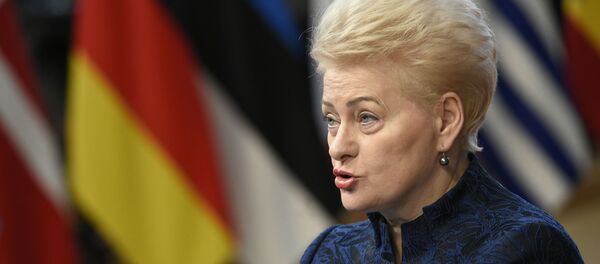 Президент Литвы Даля Грибаускайте, 21 марта 2019 года - Sputnik Литва