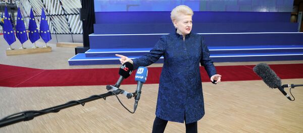 Президент Литвы Даля Грибаускайте, 21 марта 2019 года Президент Литвы Даля Грибаускайте, 21 марта 2019 года - Sputnik Литва