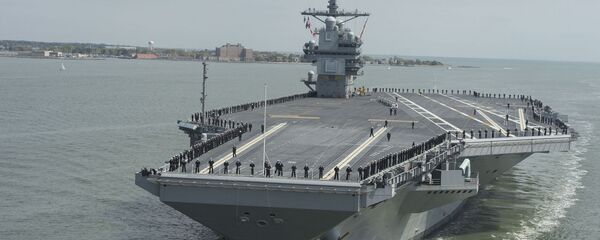 Американский авианосец Gerald R. Ford (CVN 78)  - Sputnik Литва