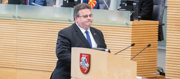 Глава МИД Литвы Линас Линкявичюс, архивное фото - Sputnik Литва