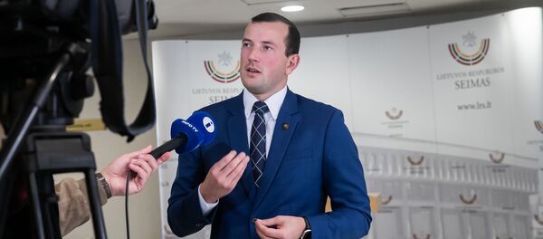 Министр экономики Литвы Виргиниюс Синкявичюс, архивное фото Министр экономики Литвы Виргиниюс Синкявичюс, архивное фото - Sputnik Lietuva